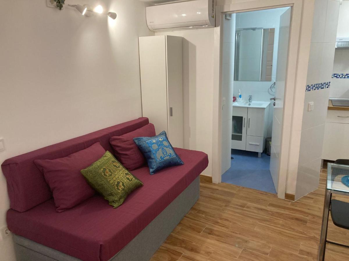 Malaguena Salerosa "Apartamento - Estudio Con Terraza" En Casa Tipica De 1 A 4 Dormitorios มาลากา ภายนอก รูปภาพ